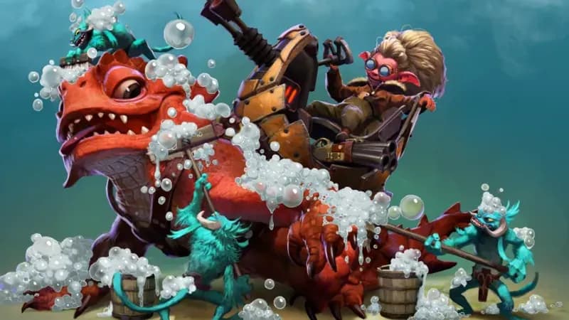 График падения онлайна Dota 2 на SteamDB