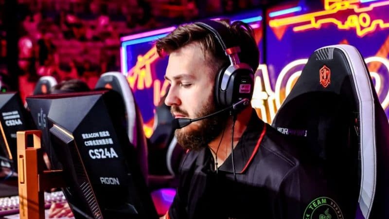 Юстинас jL Лекавичус во время матча за Team Vitality на PGL Masters Bucharest 2026
