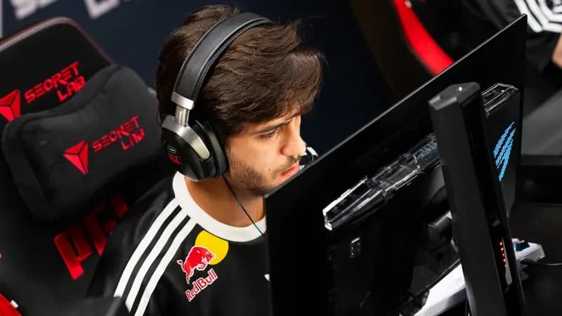 Альваро SunPayus Гарсия из FUT Esports после поражения от Nemiga Gaming на PGL Masters Bucharest 2026