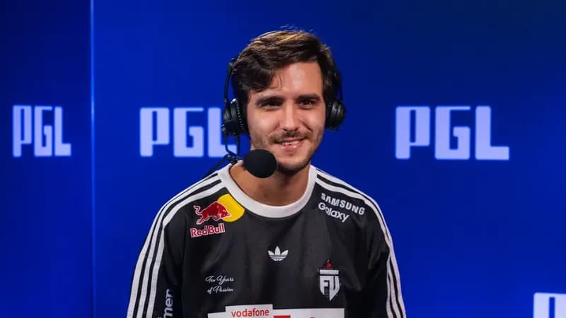 Альваро SunPayus Гарсия из FUT Esports после победы над Team Vitality на PGL Masters Bucharest 2026