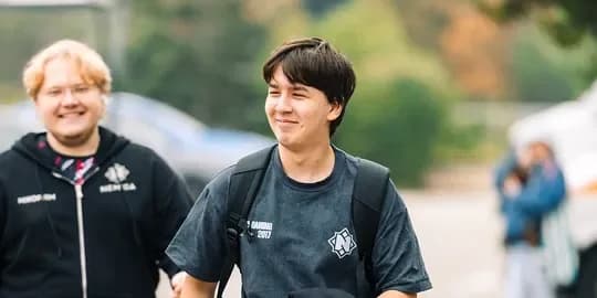 Даниел SYPH0 Агеев из Nemiga Gaming празднует победу над Team Vitality на PGL Masters Bucharest 2026