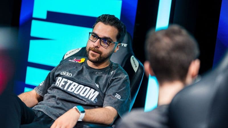 Тренер Team Spirit Сергей hally Шаваев на PGL Masters Bucharest 2026