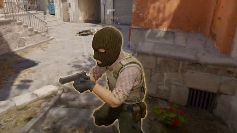 Кадр из CS2 с увеличенной головой игрока в обновлении «Большие головы»