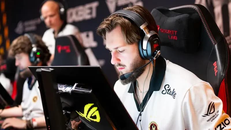 Юстинас jL Лекавичус из Team Vitality на турнире PGL Masters Bucharest 2026