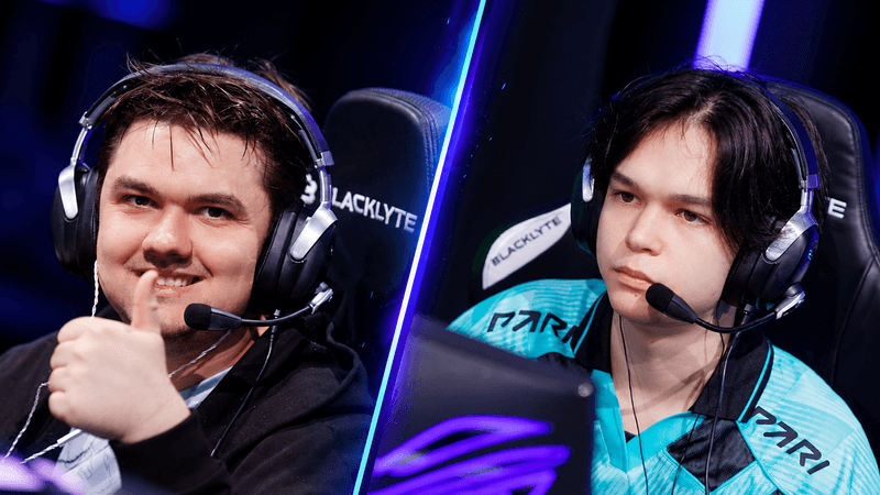 Логотипы PARIVISION и Team Spirit на фоне турнирной сетки UNIVERSE by FISSURE