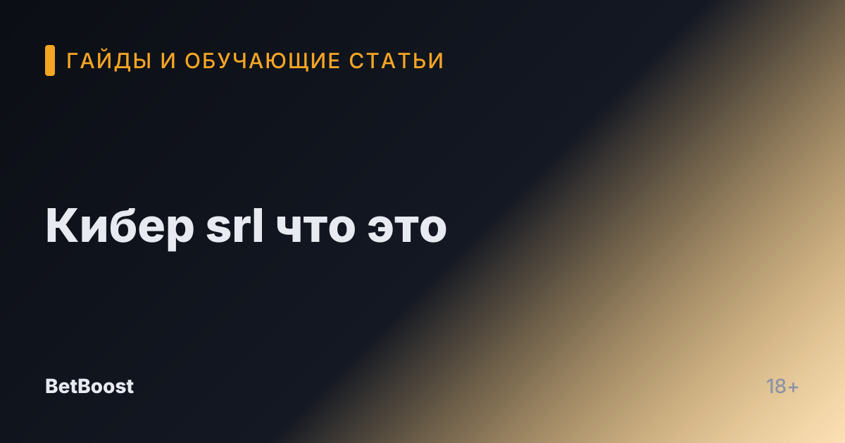 Кибер srl что это