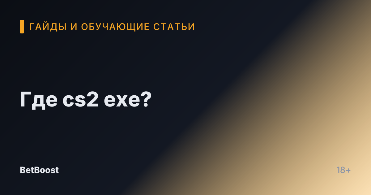 Где cs2 exe?