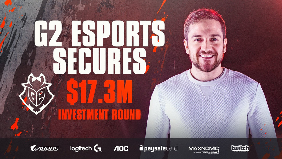 G2 Esports обеспечила инвестиционный раунд на сумму 17,3 миллиона долларов