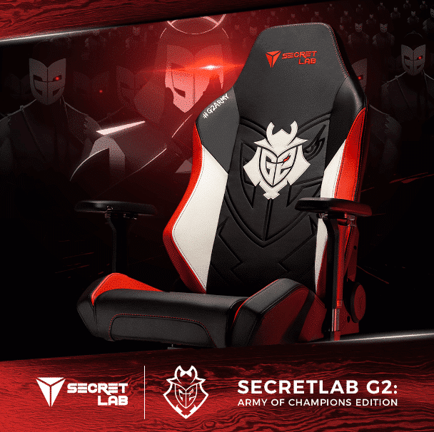 G2 Esports и Secretlab объявляют о партнерстве