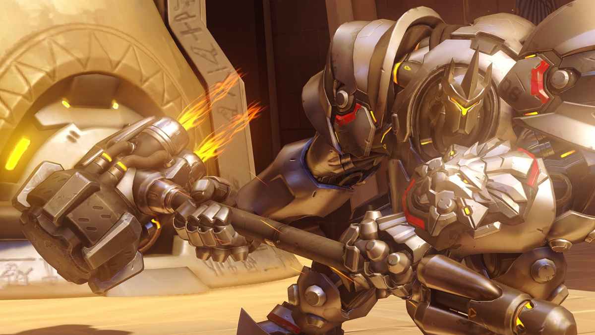 Overwatch 2 debuts Mythic weapon skins with a Reinhardt hammer that’s straight out of hell