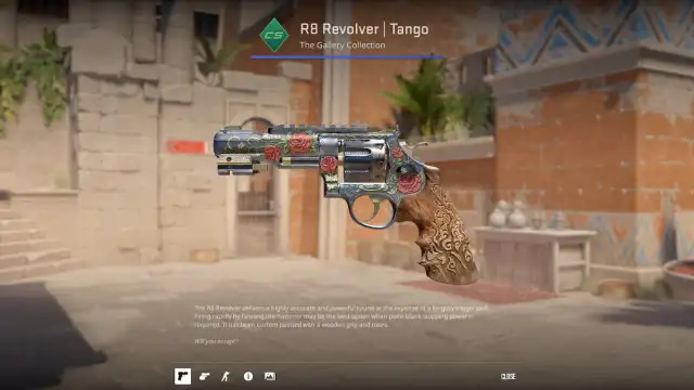 Предварительный просмотр скина CS2 R8-Revolver Tango