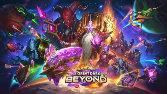 Hearthstone объявляет о дополнении The Great Dark Beyond: дата выхода, ключевое слово «Звездный корабль» и дренеи! изображение для предварительного просмотра