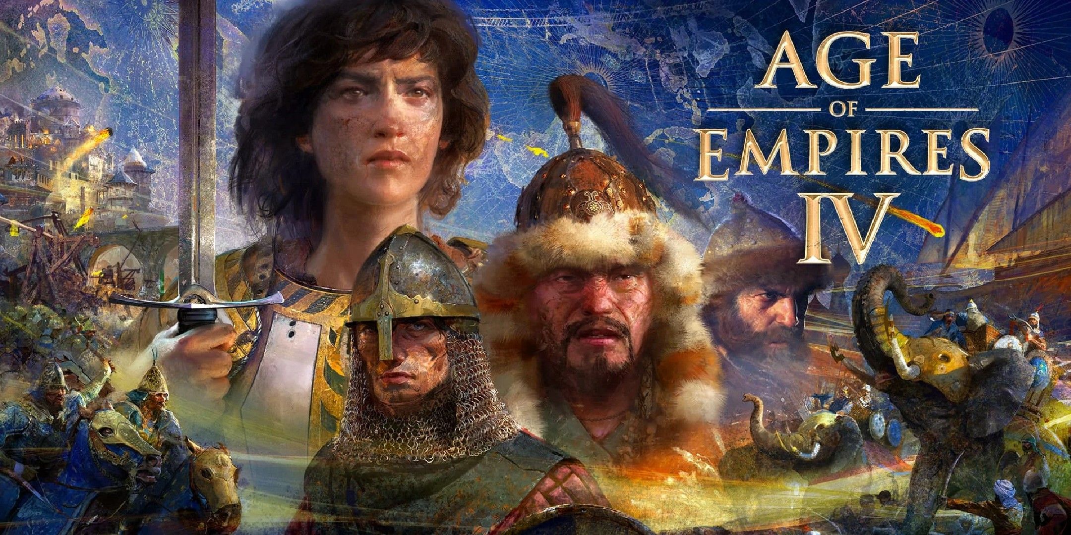 Обложка Age of Empires 4.