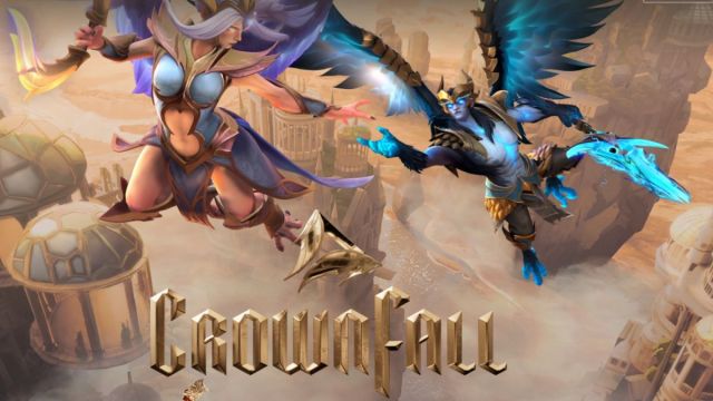 Арканы Vengeful Spirit и Skywrath Mage Crownfall с логотипом события под ними