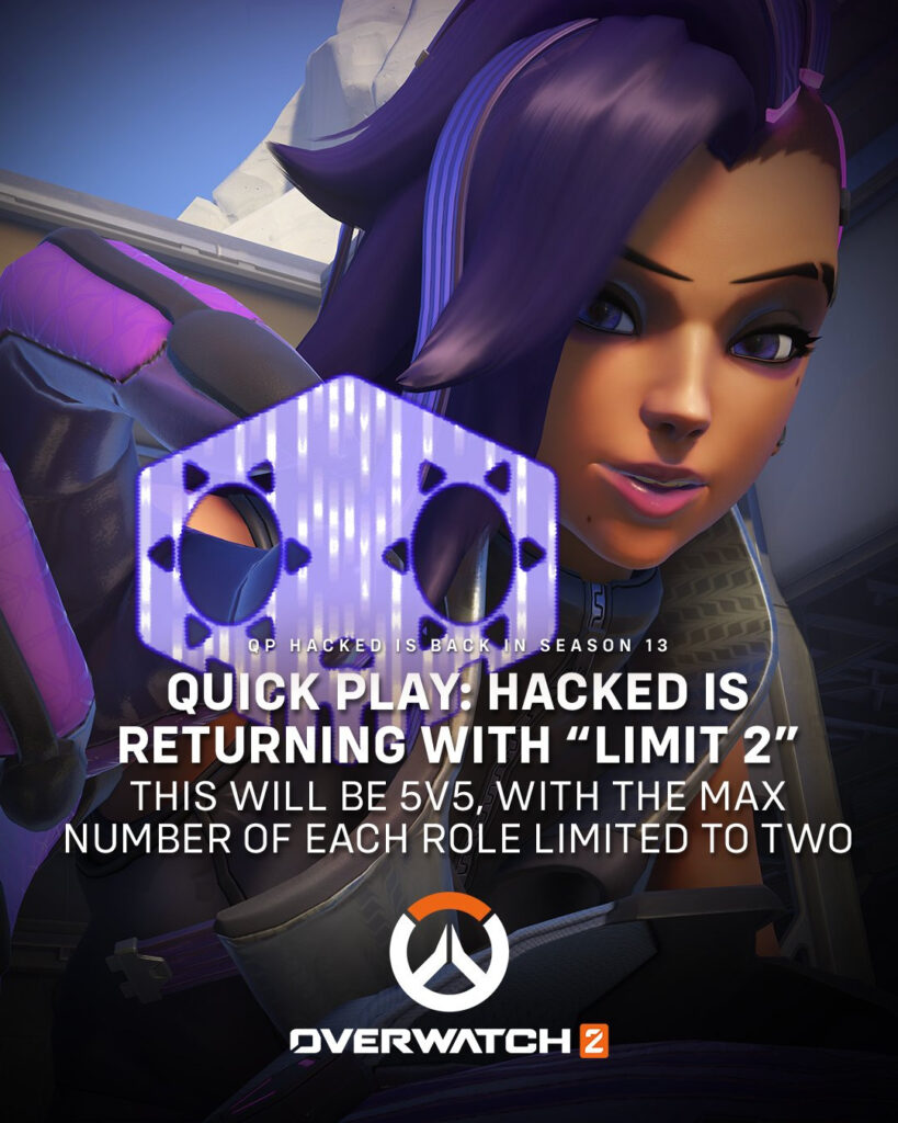 Overwatch 2 Quick Play: информация о Hacked Limited 2 (изображение предоставлено Blizzard Entertainment)