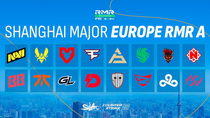 Список команд, участвовавших в Perfect World Shanghai Major 2024: European RMR A