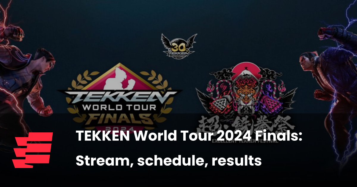 TEKKEN World Tour 2024 Финал: Трансляция, расписание, результаты