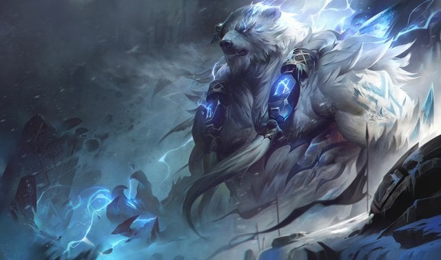 Ключевой арт Volibear League of Legends