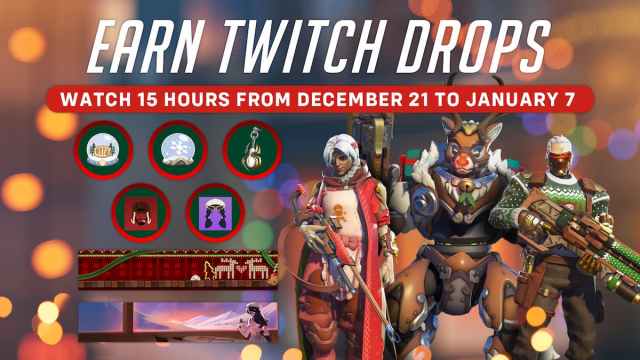 Зимняя страна чудес Overwatch 2 Twitch Drops промо-изображение