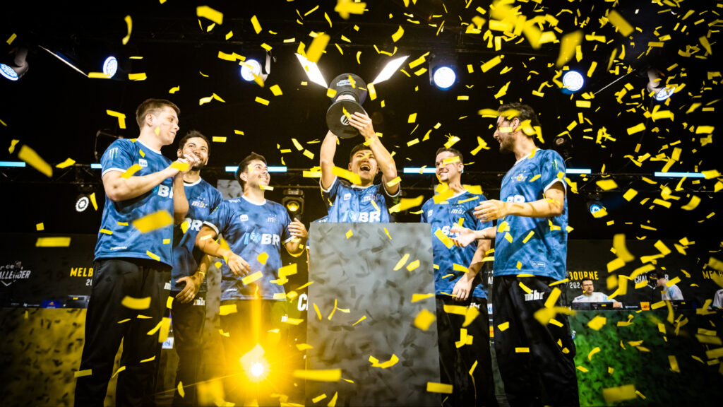 MIBR выиграл последний турнир ESL Challenger Melbourne в 2024 году. (Фото Эноса Ку через ESL)