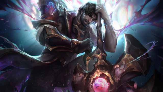 Изображение Джейса из Arcane и League of Legends.