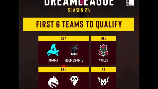 Вот все команды, прошедшие квалификацию в DreamLeague Season 25. Предварительное изображение