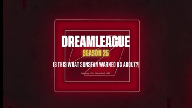 Dreamleague Season 25: Live Parmat, Format, результаты и больше предварительного просмотра изображения