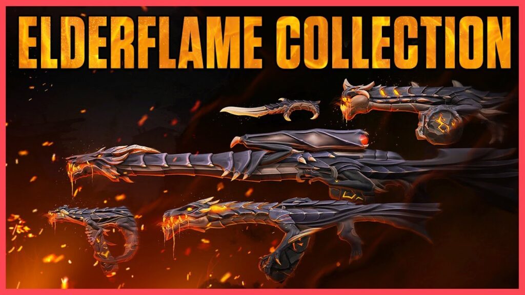 Коллекция оружия Valorant's OlderFlame (изображение через бунтные игры)